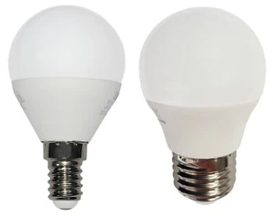 LED Glühlampe Glühbirne Tropfen Kugel E14 E27 3 - 6 Watt Lampe Birne G45 - Bild 1 von 1
