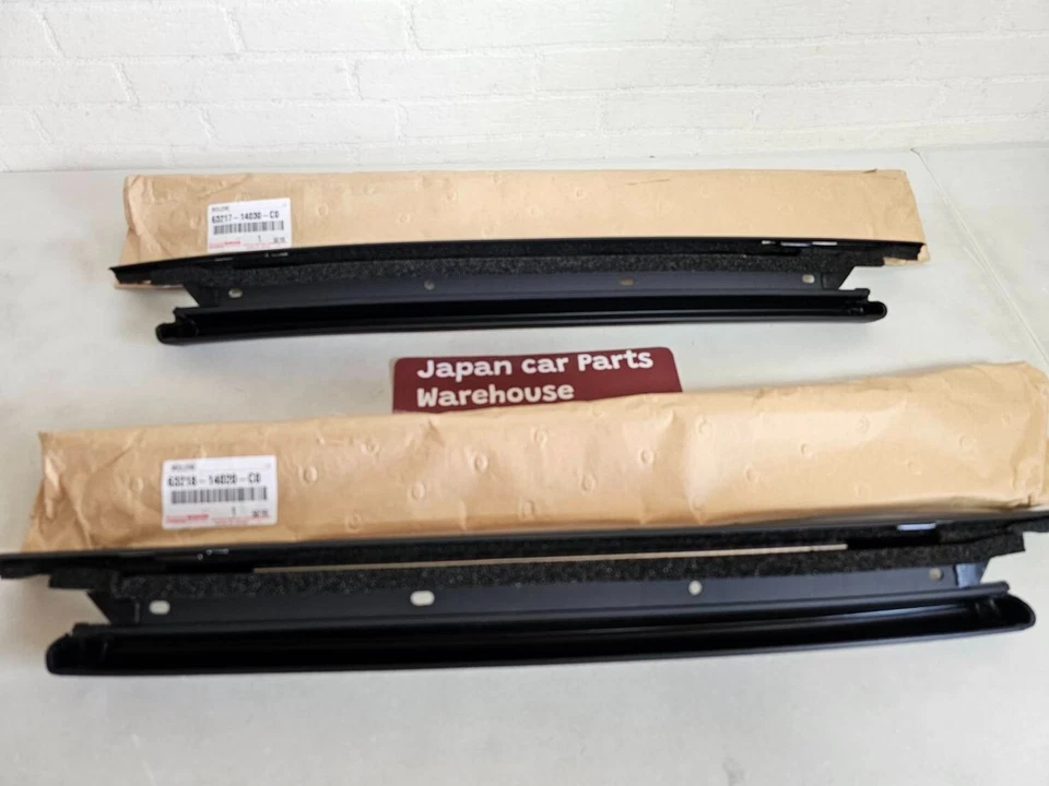 Genuine TOYOTA OEM Supra JZA80 Targa Top Removable Roof Molding Left Right Set Foto 1 de 4