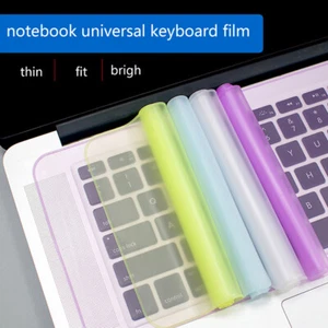 1Pc Universal Keyboard Cover for 12"-17" Laptop Notebook Silicone Protector Ski! - Picture 1 of 20