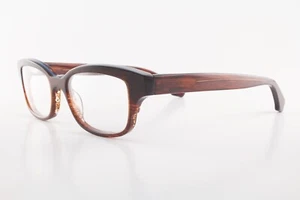 Very Rare Authentic Matttew fidji 413 49mm Tortoise Blue Stripe Glasses Belgium - Imagen 1 de 5