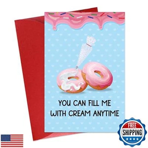 BIZIBAFF Funny Valentines Day Card - 4"x6" Naughty Valentines Card Gifts for - Picture 1 of 5