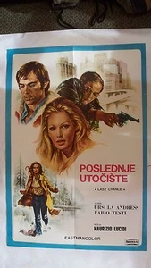 L'ULTIMA CHANCE-URSULA ANDRESS/F.TESTI-YUGO MOVIE POSTER 1973 - Picture 1 of 1