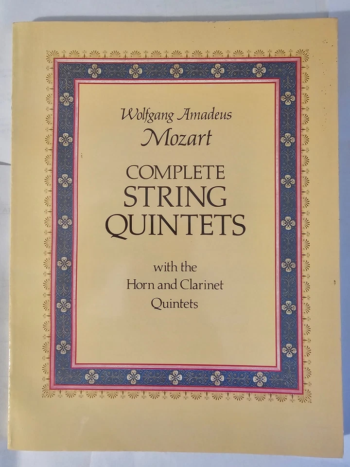 WOLFGANG AMADEUS MOZART - COMPLETE STRING QUARTETS - DOVER - GC - FREEPOST - Image 1 of 4