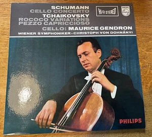 835130 AY ~ MAURICE GENDRON ~ Schumann Cello Konzert ED1 ARCHIV NEUWERTIG LP - Bild 1 von 11