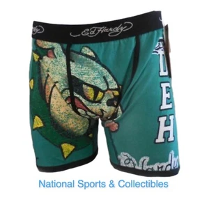Ed Hardy Boxer Brief Underwear BullDog Tattoo Print Mens Small - Picture 1 of 3