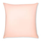 16" x 16" Throw Pillow Cozy Soft Microbead Cream Peach: 1 Pc