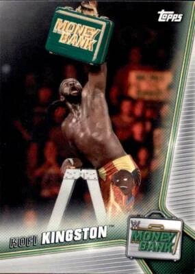 2019 Topps WWE Money in the Bank Base #47 Kofi Kingston - Image 1 of 2