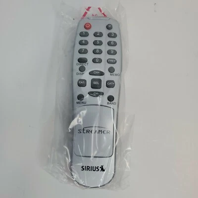 Original OEM Sirius Streamer Remote Control Silver New - Image 1 of 4