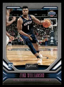 2019-20 Chronicles Zion Williamson #169 Playbook PINK RC New Orleans Pelicans - Picture 1 of 2