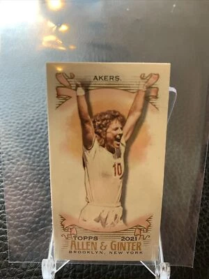 🔥 2021 Topps Allen & Ginter Mini A&G Back #221 Michelle Akers SP 🔥 - Image 1 of 2