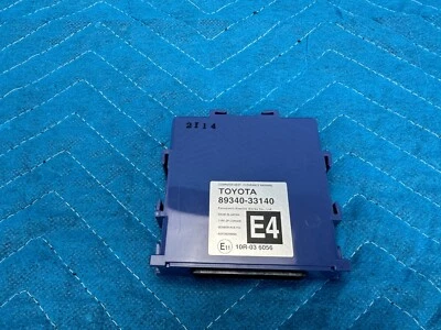 Módulo de control de advertencia de liquidación Lexus ES350 ES300h 89340-33140 2013 2014 OEM Foto 1 de 4