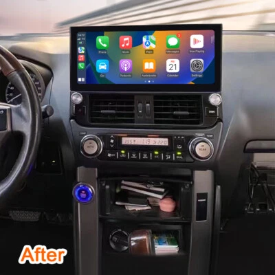 12.3" Car Stereo For Toyota Prado 2010-2013 Android 12 Radio Audio GPS Navi BT  - Image 1 of 4