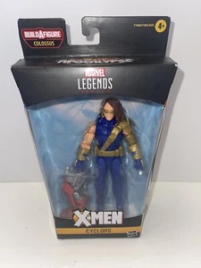 Marvel Legends Cyclops X-Men Age of Apocalypse 6" Action Figure Colossus BAF Nuovo - Foto 1 di 10