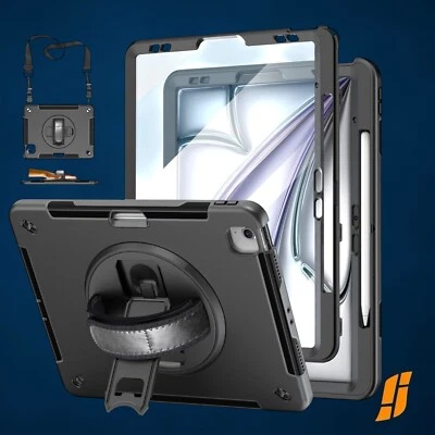 360 Degree Rotating Case for iPad Air 13-inch (M2) 2024 with Pencil Holder - Image 1 of 4