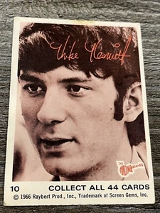 Vintage 1966 THE MONKEES Card #10 Raybert Productions - Picture 1 of 2
