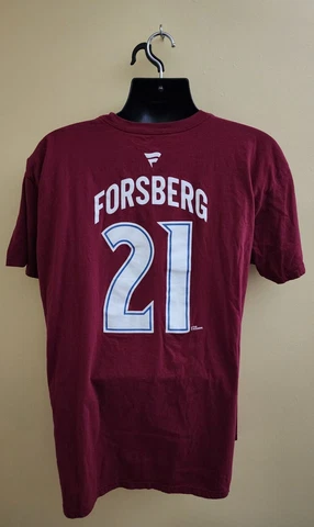 Colorado Avalanche Peter FORSBERG Fanatics NHL Hockey Tshirt Used Size XXL Cover