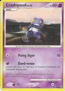 Carte Pokemon " ACRADOPAUD " Niveau 13 Aube Majestueuse PV 60 60/100 - Imagen 1 de 1