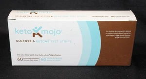 Keto-Mojo GK+ COMBO Test Strips (60 Glucose & Ketone) CHEAP!!! PLZ READ! - Picture 1 of 10