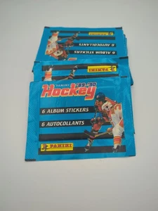 Vintage 1989-1990 Panini NHL Hockey Sticker Pack Sealed (22) Packs - Bild 1 von 2