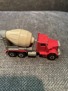 Vintage 1979 Hot Wheels Workhorses Peterbilt Cement Mixer Truck Malaysia - Picture 1 of 5