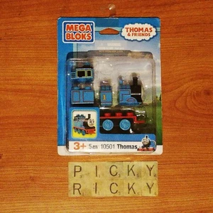 Mega Bloks Thomas The Tank Engine & Friends - 10501 Blocks Blue Train Toy - NEW - Picture 1 of 3