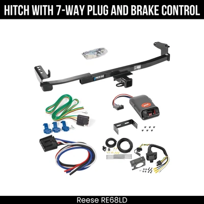 Paquete de remolque enganche + control de freno para 08-09 Ford Taurus Mercury Sable 44525 Clase 3 Foto 1 de 4