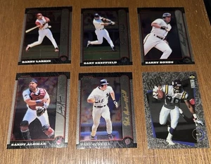 1999 Topps Chrome Lot Bonds Larkin Sheffield O’Neill Alomar + NFL MVP Insert - Bild 1 von 2