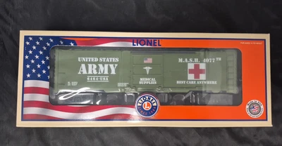 LIONEL 1901210 METCA Army M.A.S.H Boxcar VERY RARE - Image 1 of 4
