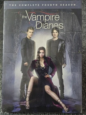 The Vampire Diaries: The Complete Fourth Season (DVD, 2013) NEW - Image 1 of 3