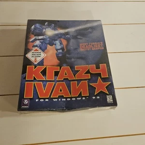 Krazy IVAN Vintage Game PC CD-Rom Sealed By PSYGNOSIS - Picture 1 of 8