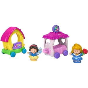 Fisher-Price Little People Disney Princess Parade Schwimmer Konvolut mit Schlaf... - Bild 1 von 4