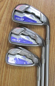 COBRA BIOCELL-S LADIES 6 7 8 IRONS GRAPHITE SHAFTS 55g MID TQ. - Picture 1 of 13