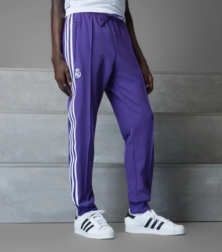 Adidas Originals Real Madrid Terrace Icons Track Pants Mens Size 2XL (JF2579)