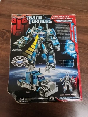 Rare Transformers Revenge of Fallen Leader Nightwatch Optimus Prime Boxed - Image 1 of 4