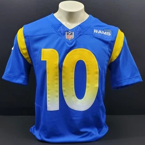 Nike LA Rams Cooper Kupp #10 Vapor Untouchable Limited Jersey, Blue/Yellow, Sz S - Picture 1 of 12