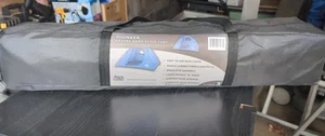 WORLD FAMOUS SPORTS Front Range Square Dome Tent 3 Person 7'x7'x54' Blue New!! - Picture 1 of 3