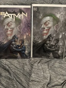 2 Stück - Batman 50 Scotts Lucio Parrillo One Virgin Var NM+ - Bild 1 von 3