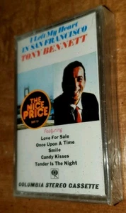 I Left My Heart in San Francisco, Tony Bennett Cassette 1962 CBS Reissue Sealed - Picture 1 of 3