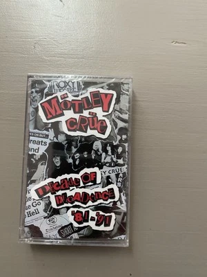 Motley Crue Decade of Decadence Brand New Sealed Cassette - Image 1 of 3