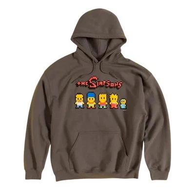 The Simpsons  Sudadera Diseño Píxel para Adultos Unisex (TT116) - Imagen 1 de 3