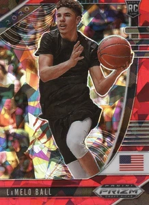 2020-21 Panini Prizm Draft Picks "LaMelo Ball" #3 Red Ice Prizm (RC). NM-M! - Picture 1 of 2