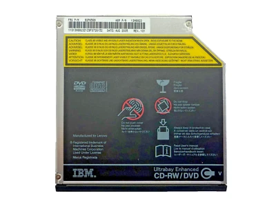 92P6569, GCC-4241N-IMJ5 IBM ThinkPad CD-RW/DVD-ROM Combo Ultrabay Enhanced Drive - Image 1 of 4