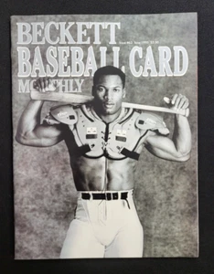 Tarjeta de béisbol Beckett revista mensual edición de junio de 1990 #63 cubierta de Bo Jackson #3 - Imagen 1 de 8