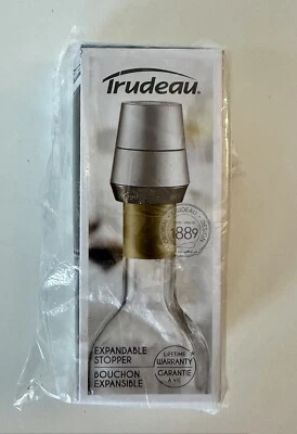 Tapón de vino ajustable Trudeau Foto 1 de 2