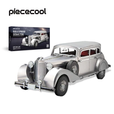 Piececool 3d Modellbausätze Bulletproof Sedan Metallpuzzle Christmas Geschenke - Bild 1 von 4