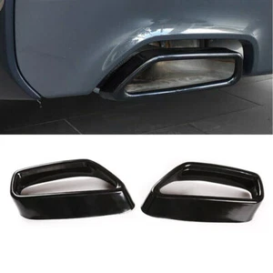 For BMW 5 Series G30 G38 2018-2021 Exhaust Muffler Tailpipe Tail Tip Trim Cover - Picture 1 of 7