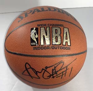 Anfernee Hardaway signed Basketball full sig Orlando Magic beckett coa - Picture 1 of 15