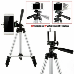 106cm Stativ Kamerastativ Kamera Dreibein Tripod Aluminium w/Tasche&Telefonhalte - Zdjęcie 1 z 13