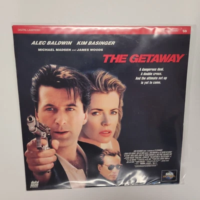 The Getaway Laserdisc 94 Alec Baldwin Kim Basinger Michael Madsen Jennifer Tilly - Image 1 of 4