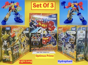 Transformers Wild King The Power Trio – Optimus, Lightrong & Hydrophant Set Of 3 - Picture 1 of 16